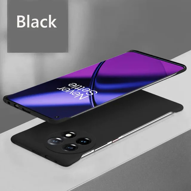 【NShisasN】Frameless Slim Skin Matte Hard Back Cover Case On For OnePlus 11 12 11R One Plus 11 11R OnePlus11 5G ShockProof Fundas Coque. 