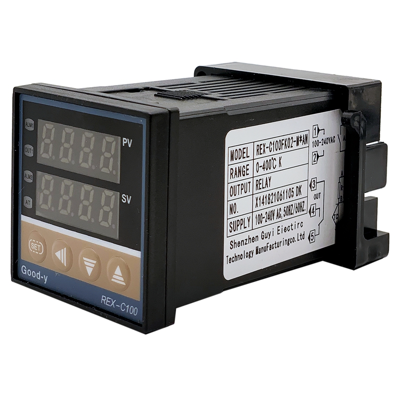 Multi-Input Digital Temperature Controller REX-C100 Professional Alarm 0℃-1300℃ for Electric Power Chemical Industry. 