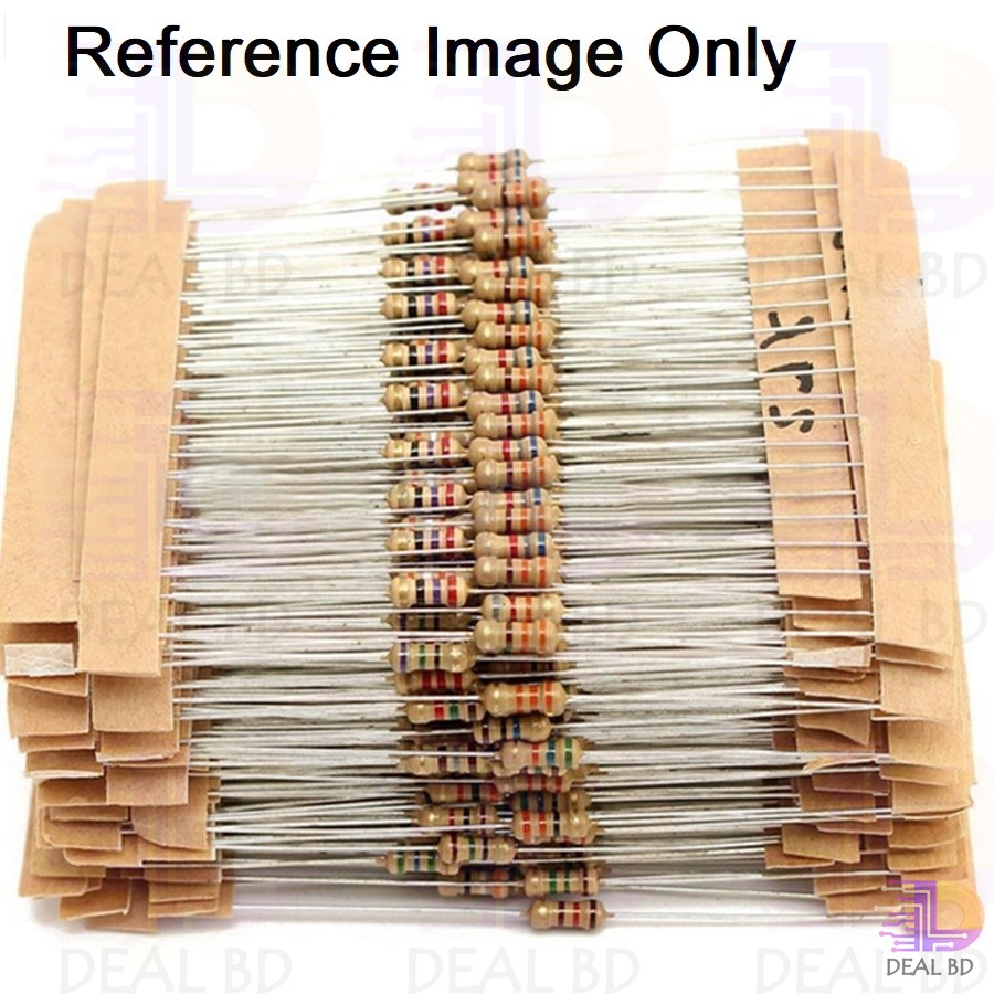 50Pcs- 12 Ohm Resistor 5% 12 Ohm Carbon Film 12 Ohm Resistors 1/4W Resistance 0.25 Watt 5% Tolerance Fixed Resistors 2 Pin Leads. 