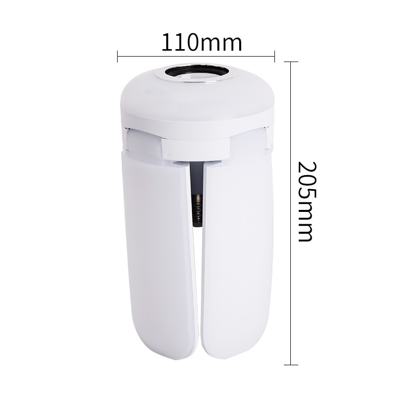 LED Four-leaf Bluetooth Music Lamp Colorful Intelligent Audio Folding Bulb Lamp+Remote Control Deformable Ceiling Fixture Lights. 