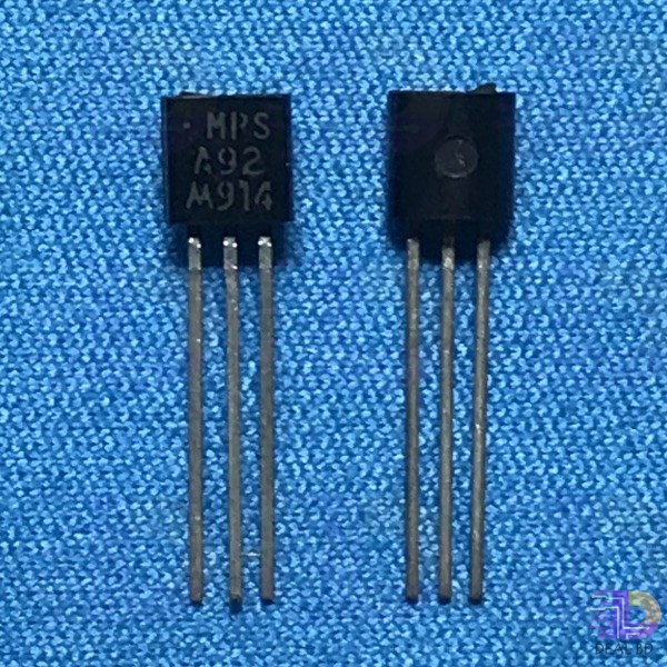 10Pcs MPSA92 MPS-A92 A92 Voltage PNP Transistor 300V 0.5A Transistor TO-92 Package PNP Epitaxial Planar Transistor Bipolar Junction Transistor BJT Powerpoints, Switches & Savers. 