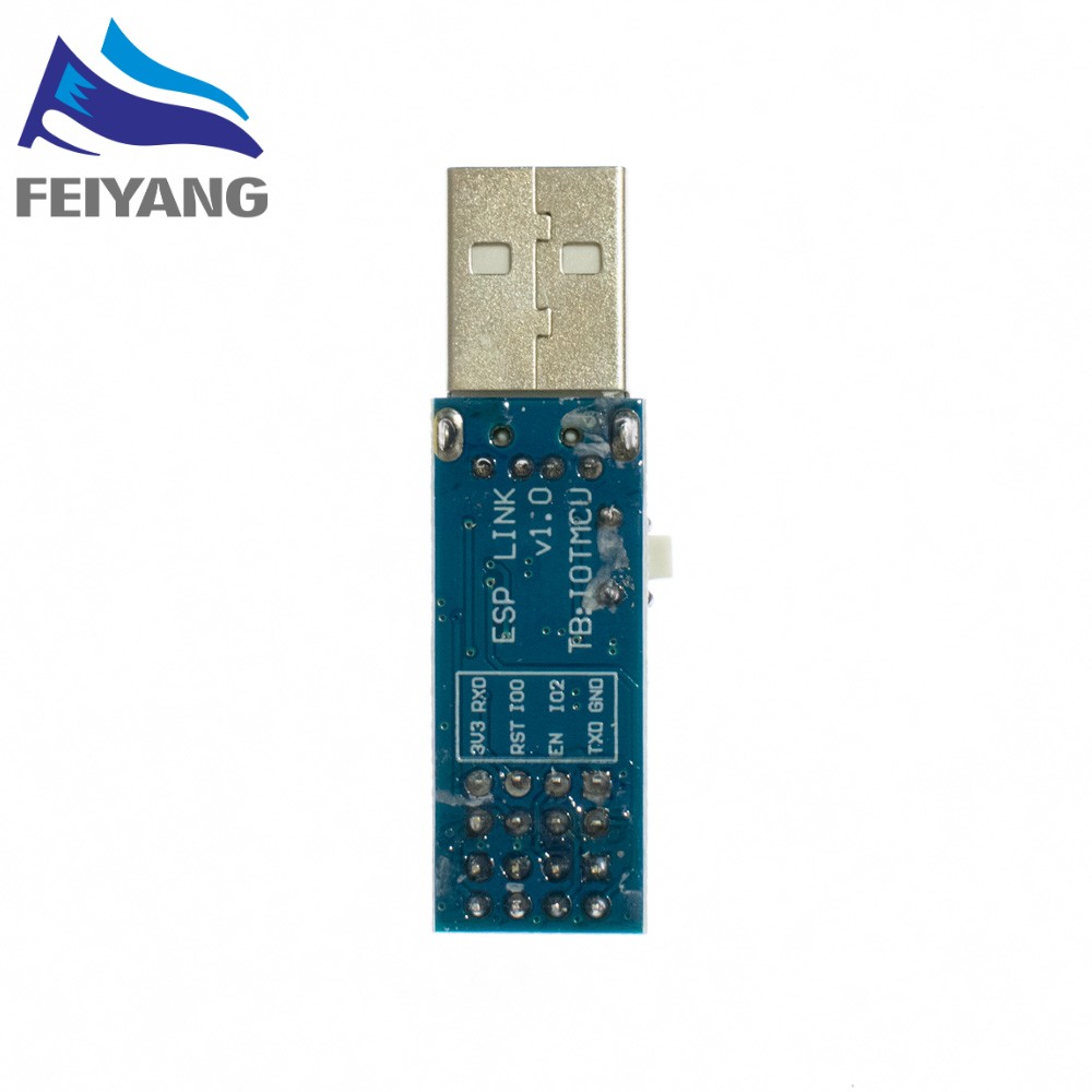 【The road to happiness Store】ESP8266 CP2104 USB to serial chip ESP-01 WIFI module downloader ESP LINK v1.0. 