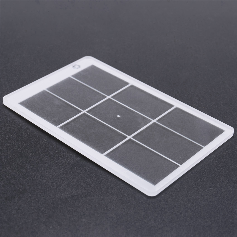 2X Golden Triangle Composition Tool View Finder/Viewer Photography/Painting/Drawing Credit Card Size Fits in Wallet C. 