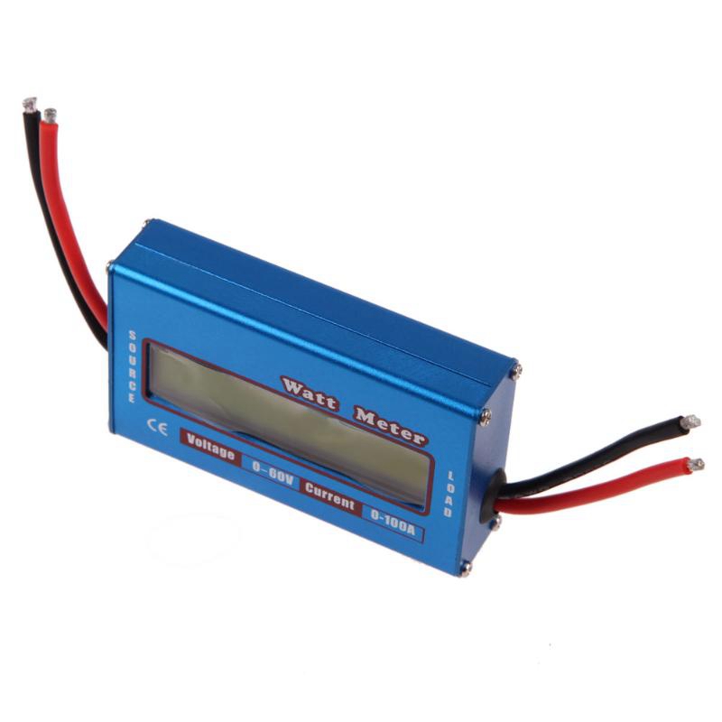 Digital Wattmeter Watt Meter Power Meter DC 60V 100A Balance Voltage power source Checker. 
