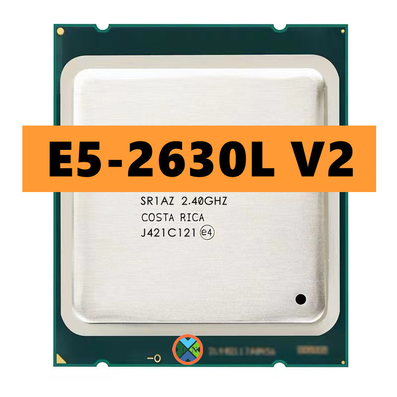 Xeon Processor E5 2630L V2 CPU 2.4GHZ 60W LGA2011 Six Core Server processor e5-2630L V2 E5-2630LV2