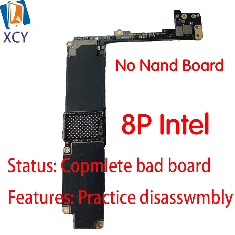 Bad Motherboard For iPhone 8 Plus 8 7 6SP 6S 6G 7P No Nand Board Disassembly Parts Mainboard Practice Withdrawal IC Repair Skill