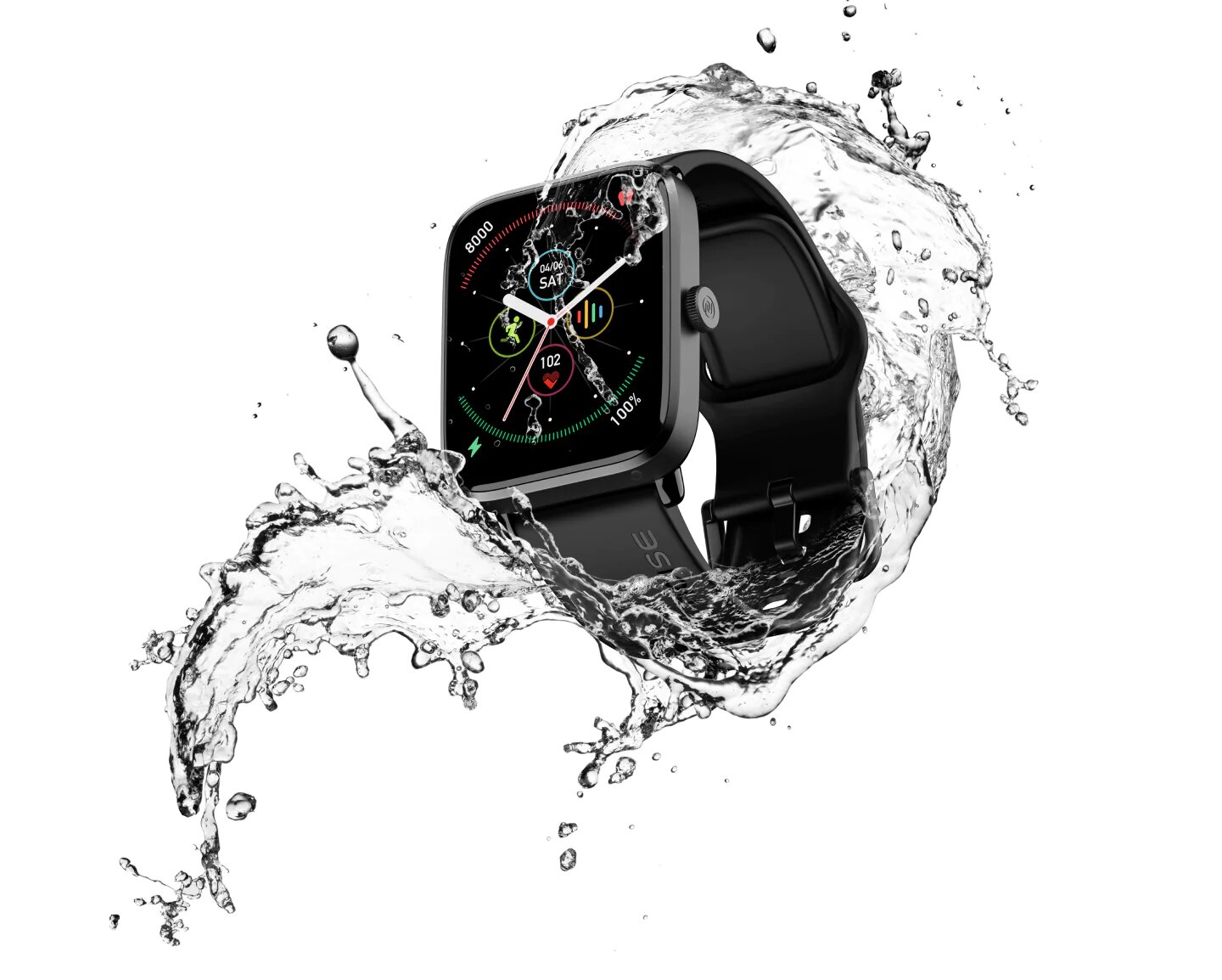 Noise ColorFit Pro 4 Alpha 1.78" AMOLED Display & Bluetooth Calling Smart Watch With Intelligent Gesture Control - Jet Black. 