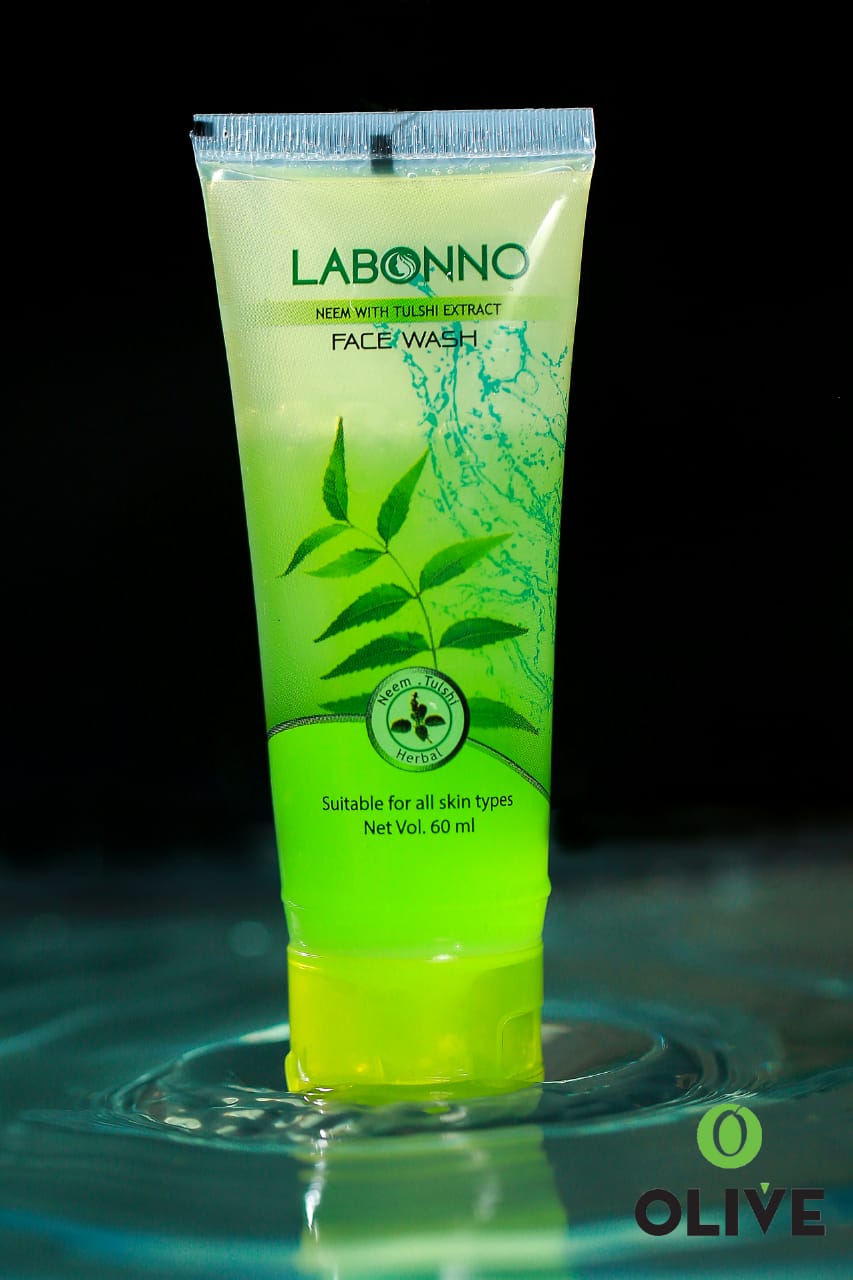 Labonno Neem Tulshi Face Wash - 60ml. 