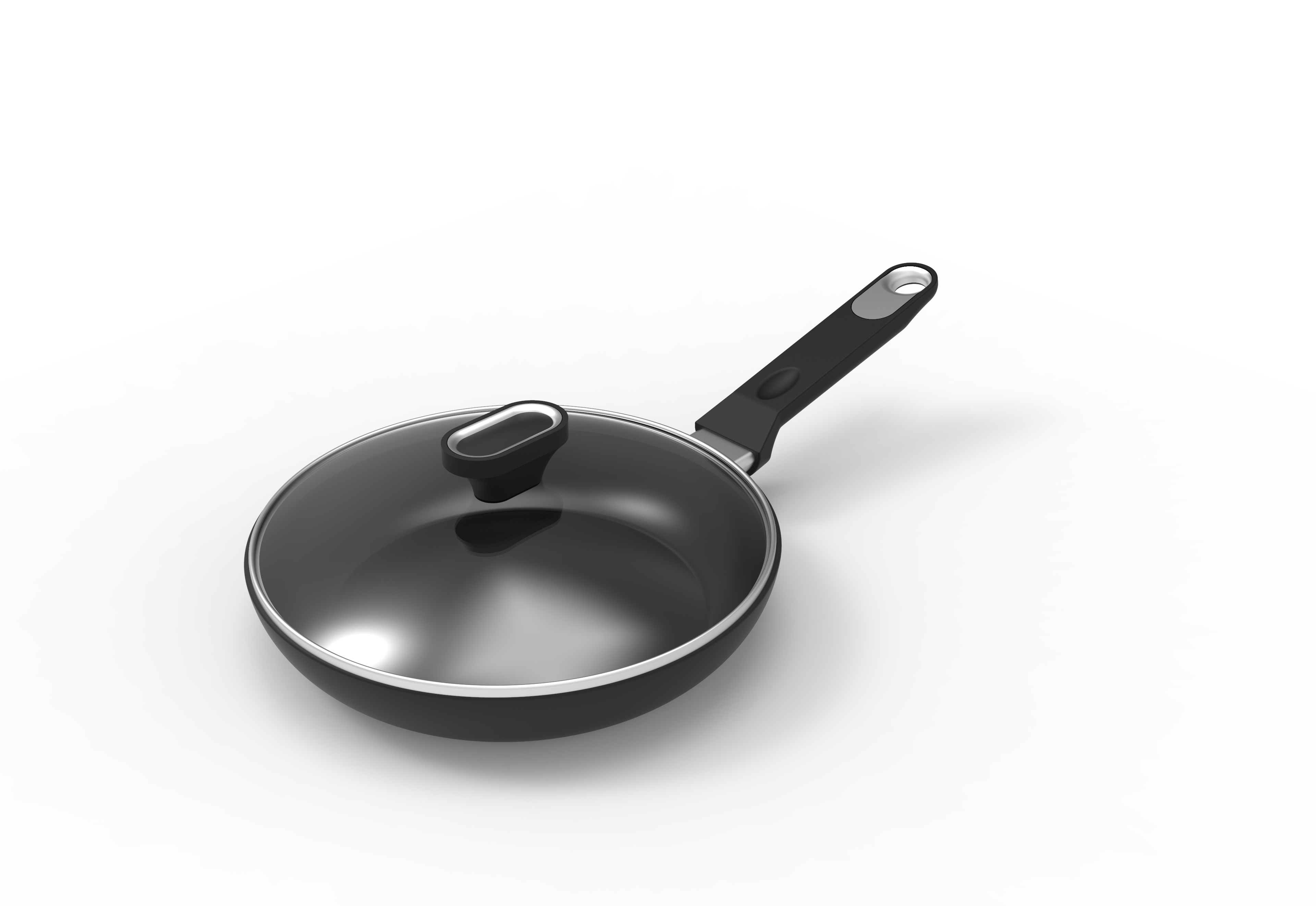 Walton Fry Pen with Glass Lid [WCW-SFGC2800] - 28 CM. 