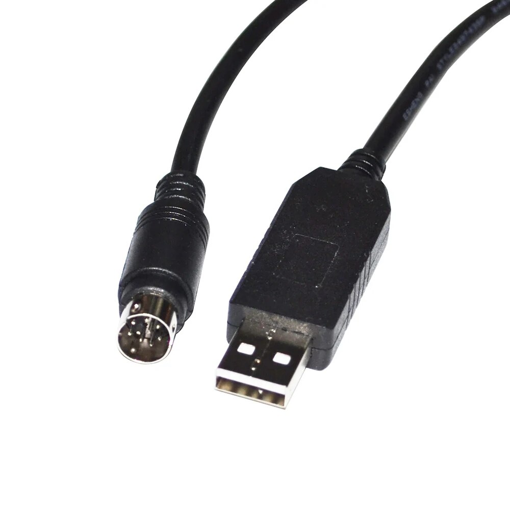 FTDI FT232RL USB TO MINI DIN 8 PIN MD8 MALE ADAPTER RS232 SERIAL COMMUNICATION CABLE FOR YAMAHA MUSIC SEQUENCER HOST PORT TO PC. 