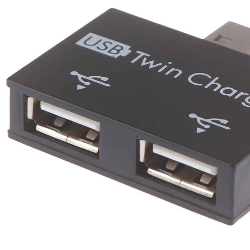 External 2 Port USB Splitter USB HUB Micro USB Power Port Multi-port Adapter Creek. 