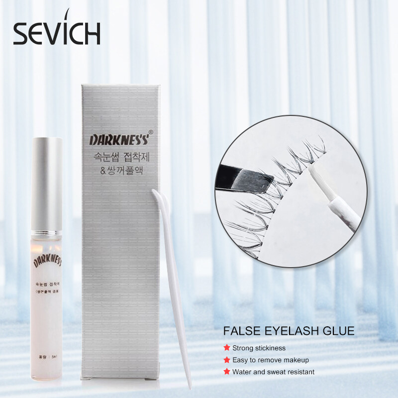 Darkness Eyelashes Glue 5ml Strong Hold False Eyelashes White Glue. 