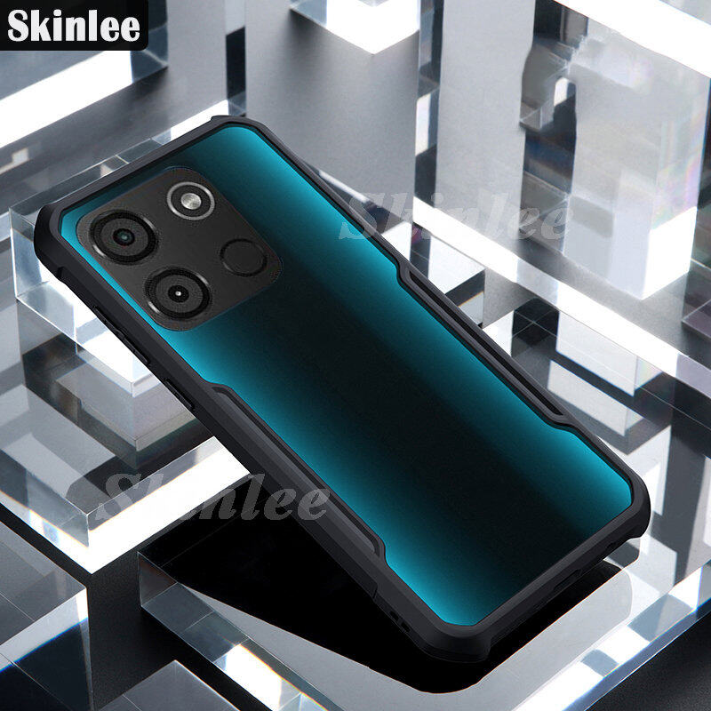Phone Case for Itel A60S Back Cover Transparent Clear Protector Soft Frame Hard Armor Cover Casing Hp for Itel A60S Cover Cases. 