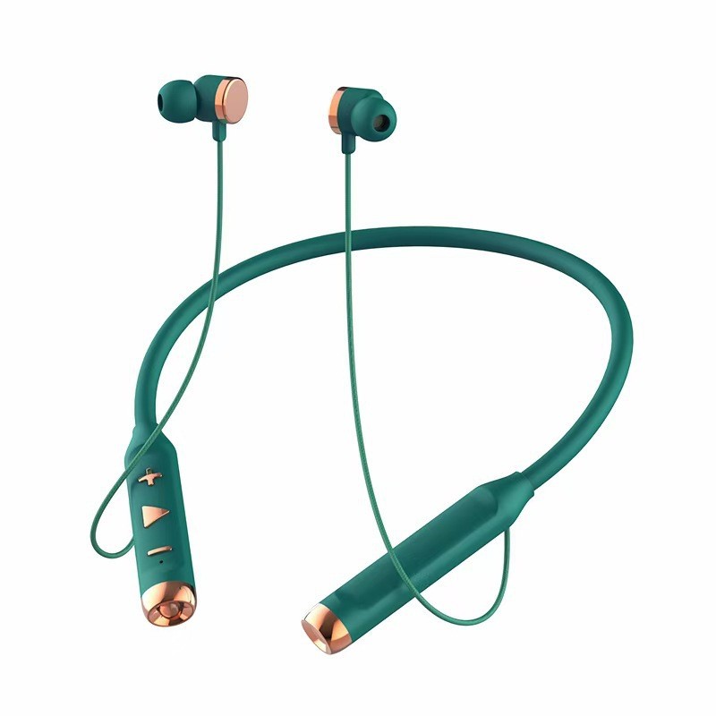 【FUPANG】Wireless Bluetooth 5.3 headset flashlight sports headphones noise canceling earbuds support TF card