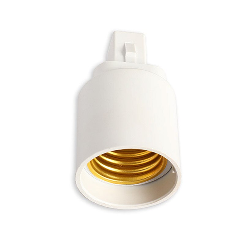 XIAOMI ABS LED G24 To E27 Adapter Socket Halogen G24d-1 CFL Light G24d-2 Base Converter E27 To G24 Bulb Holder Adapter 2pin. 