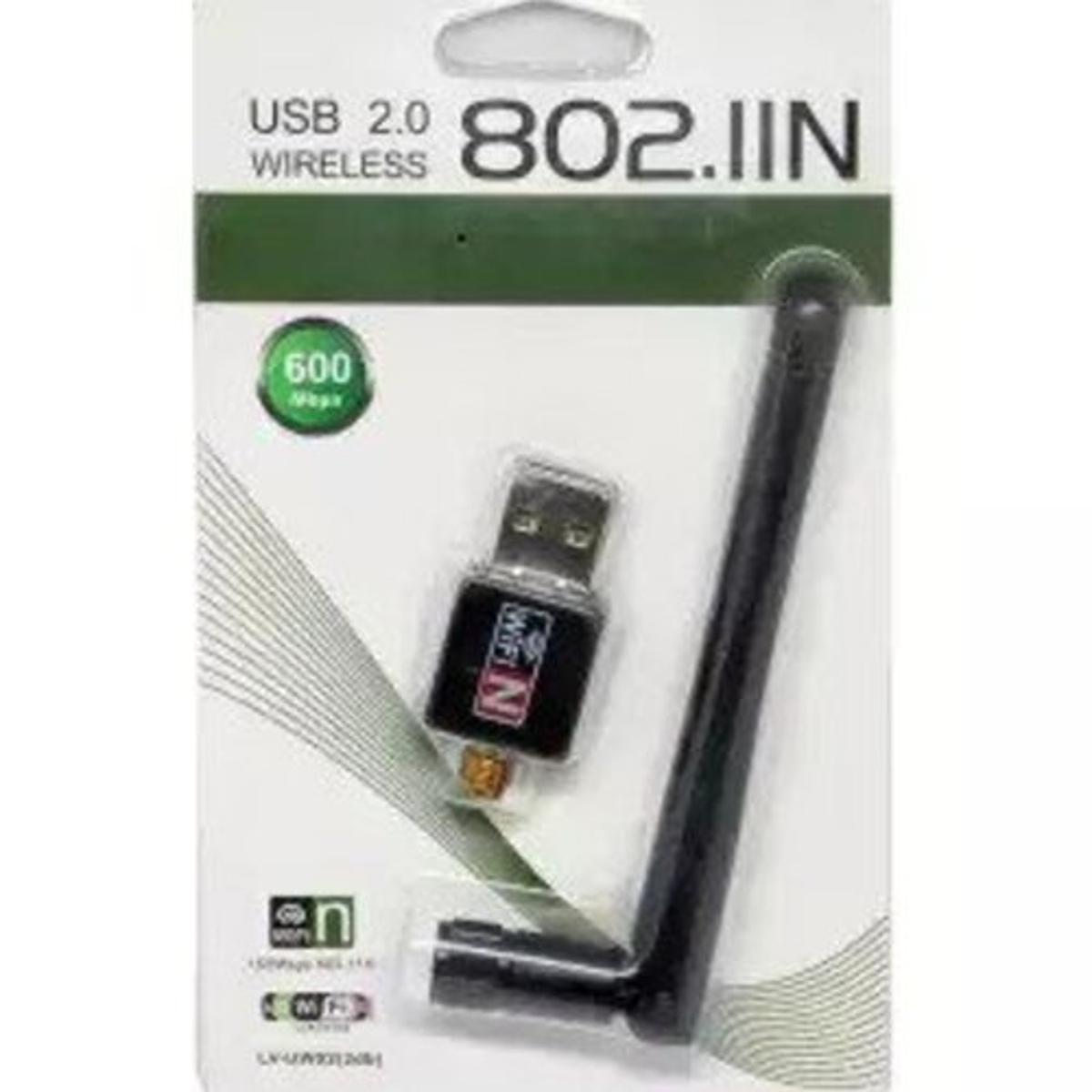 USB Wifi Receiver and Share 300Mbps PC ^^Black^^