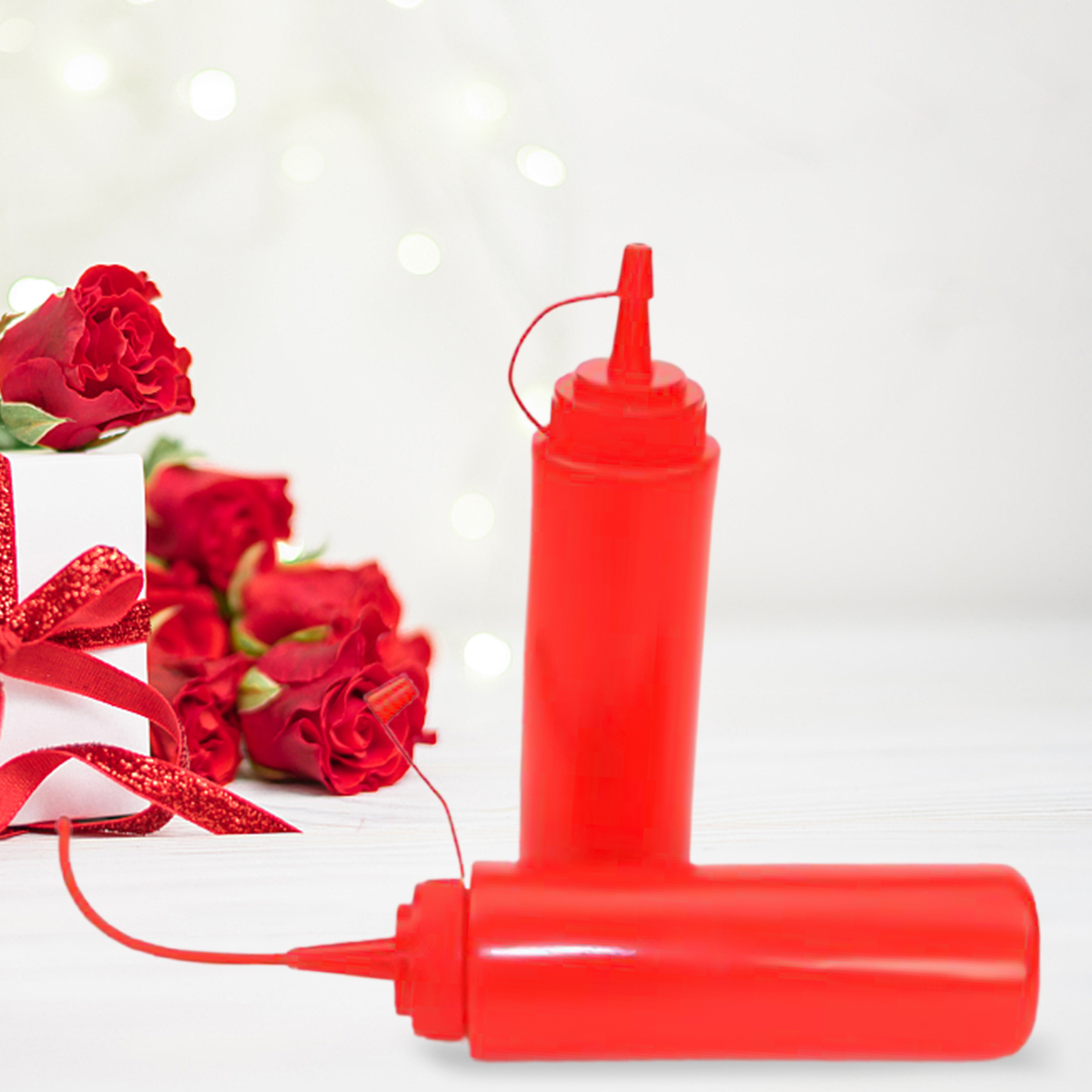 Ketchup Tricky Toy Interesting istic Looking Tomato Bottle Toy. 