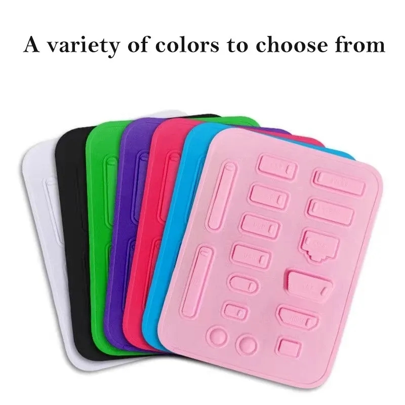 Colorful Silicone Anti Dust Plug -for Laptop Port Cover Stopper Notebook Computer Dustproof USB Interface Waterproof Plug. 