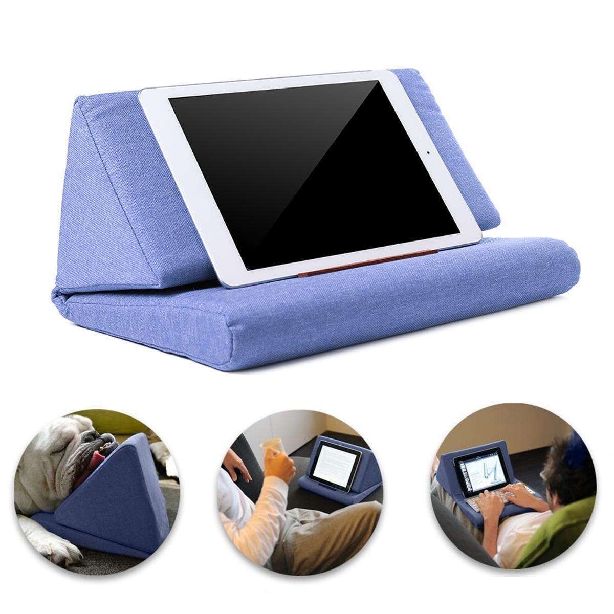 Foldable Tablet Pillow Holder Book Rest Stand Foam Lap Reading