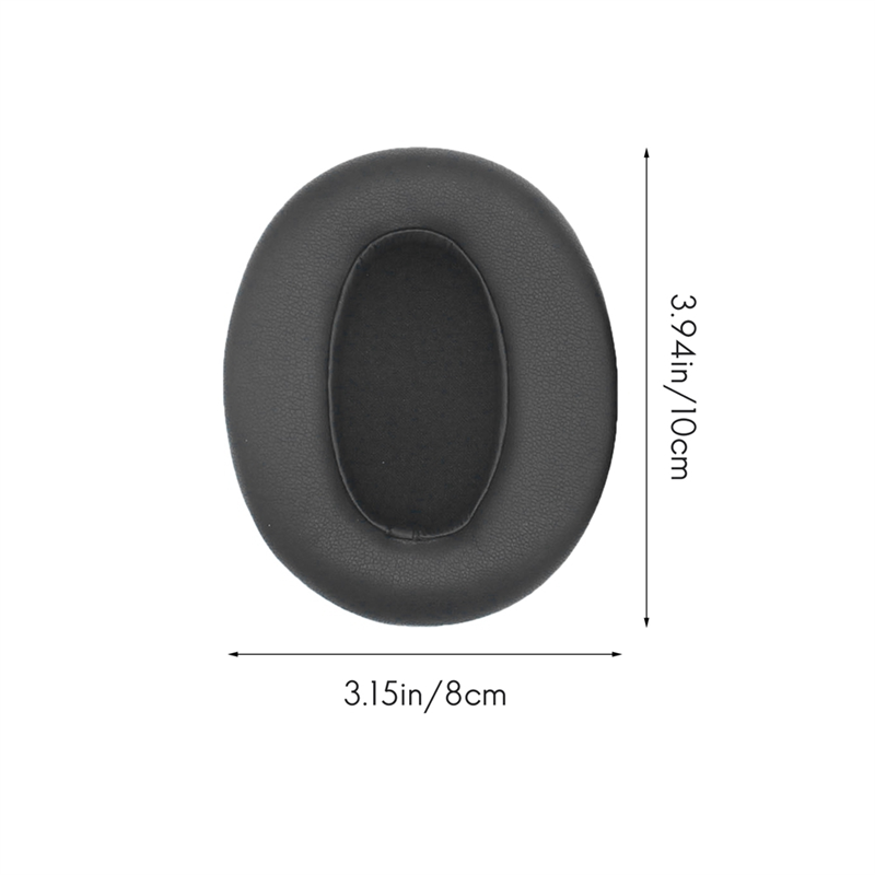 1Pair of Headphone Covers for Sony WH-XB910N Headphone Easily Replaced Headphone Protector Sleeves Buckle Earpads Easy to Use Blue. 