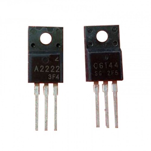 2SA2222 & 2SC6144 A2222 C6144 Pair PNP NPN Transistor 50V 10A  For Epson L130 L110 L210 Logic Card PLC. 