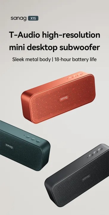 Sanag X15 Wireless Bluetooth Speaker Portable Speaker 10W. 