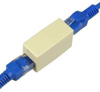 RJ45 Lan Jointer White (5PCS) / RJ45 Ethernet Lan Cable Joiner Coupler Connector Coupler Jointer. 
