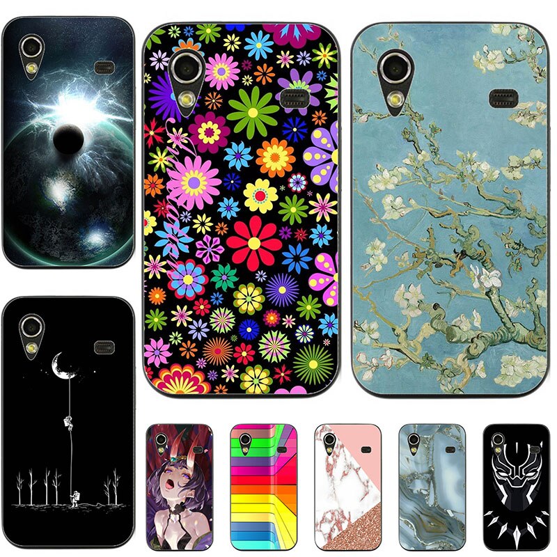 Silicone Cover For Samsung Galaxy Ace S5830i GT S5830 GT-S5830 ultrathini Case Soft TPU Protective Phone Back Case Cartoon Bumper Shell. 