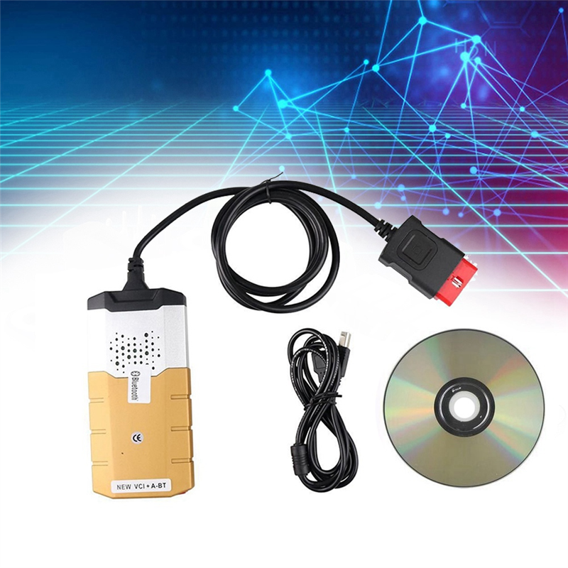 For DS150E 9241A V3.0 V2021.11 OBD2 Codes Reader Dual-Board Bluetooth Failure Detection Device. 