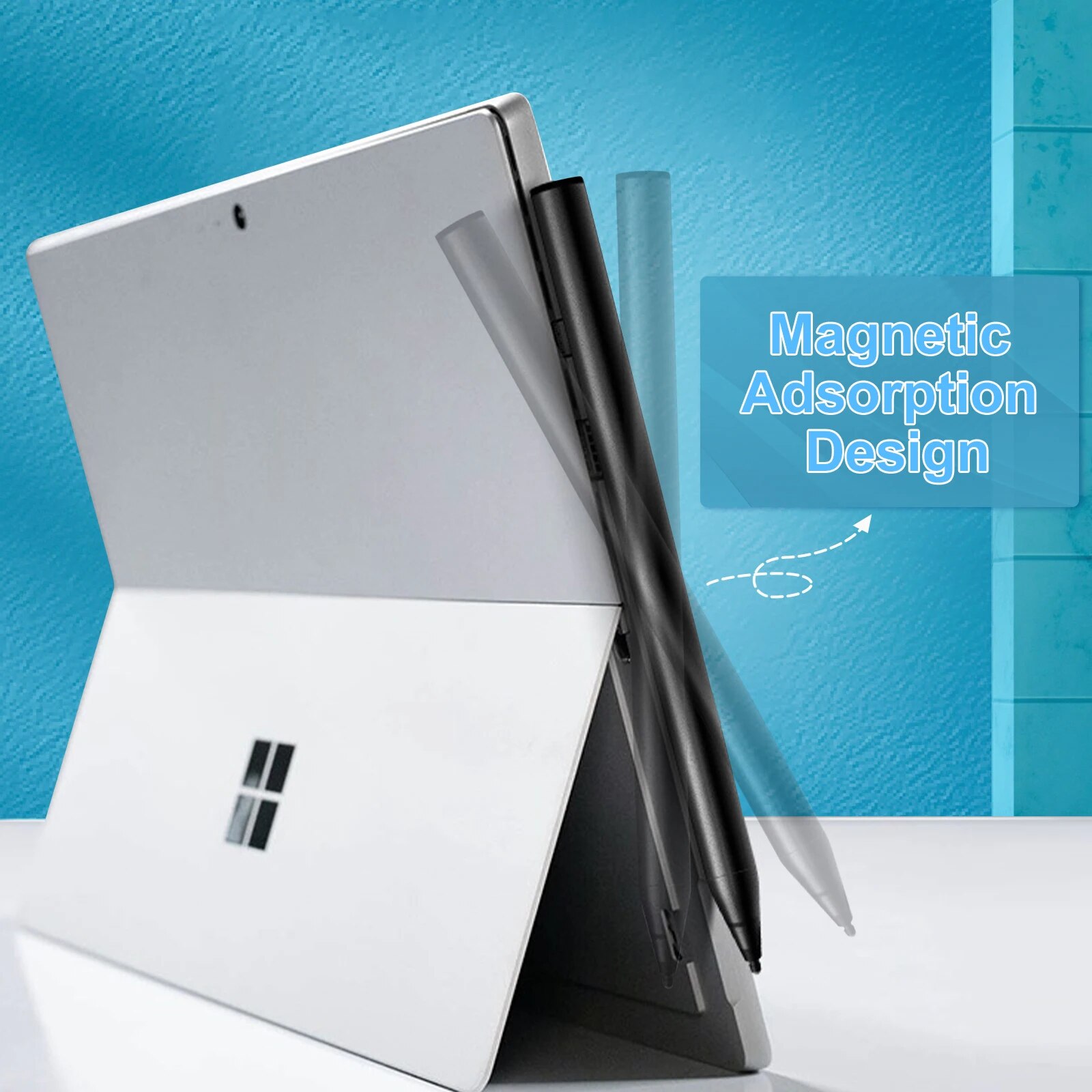 Stylus Pen for Surface USB-C Charging 4096 for Microsoft Surface Pro 8 7 6 5 4 3 X/ Surface 3/Go 3 2/Laptop 4 3 2/Book 3 2 1. 