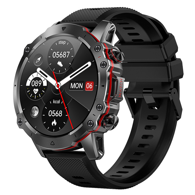 AK56 smartwatch, IP67 waterproof, body activity monitor, over 110 sport modes, suitable for Android and iOS