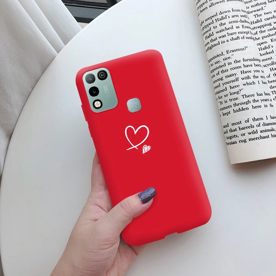 For Infinix Hot 11 Play Case Soft Silicone Cute Cartoon Painted Phone Case For Infinix Hot 11 Play Hot11 Play Back Cover Fundas. 