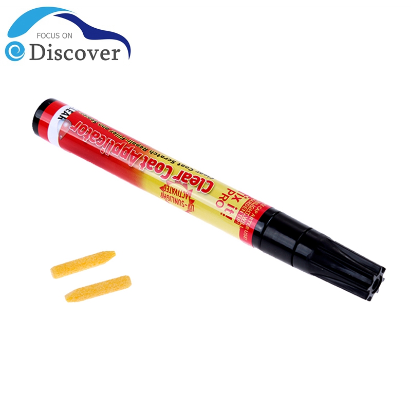 Car Clear Coat Applicator Painting Pen Fix It PRO Portable Non-Toxic Repair Scratch Easily Car Scratch Repair Pen 2 Spare Nib