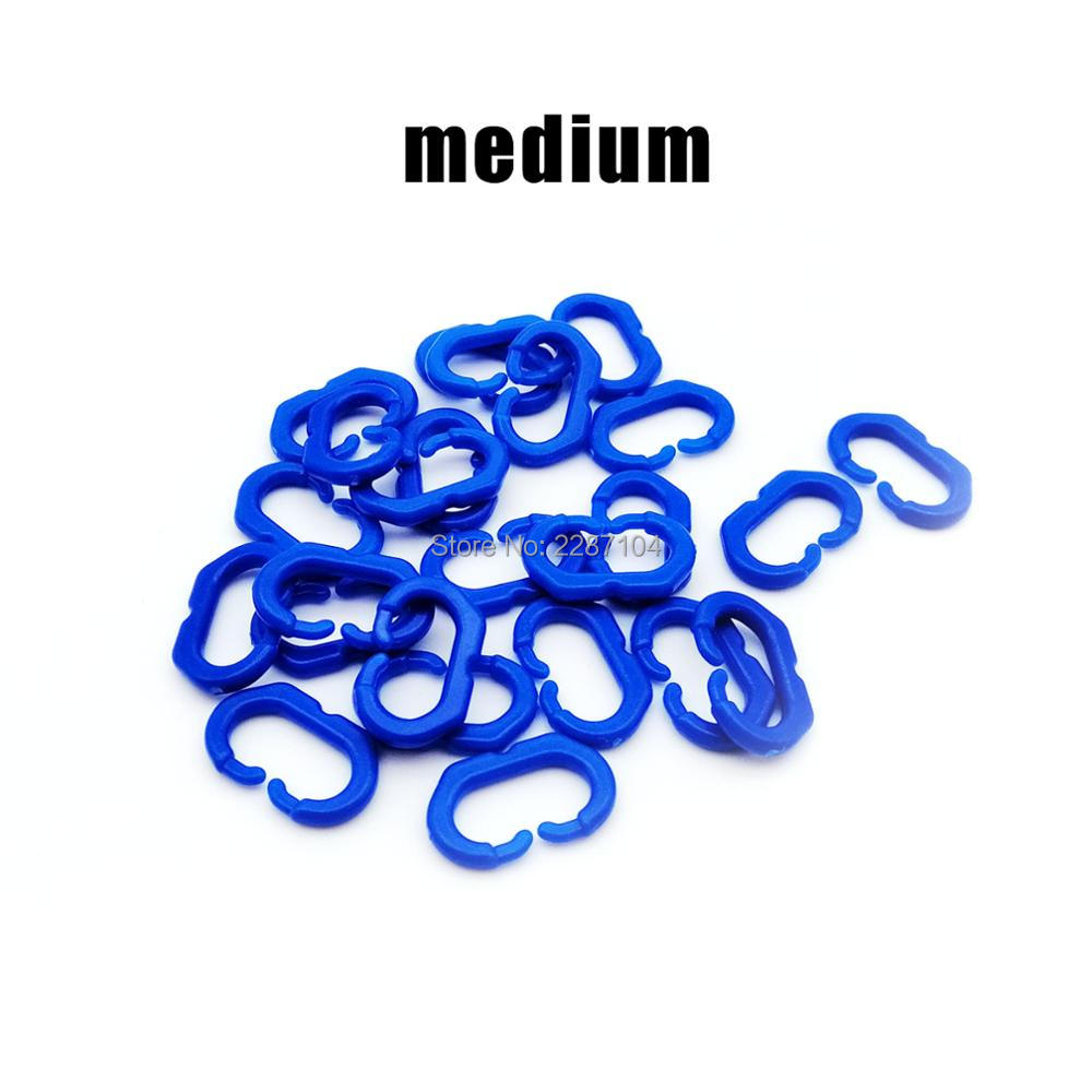50pcs S M L size Chicken Beak Clasp Fasan Mouth Snap Ring Replace Peepers Eye Glasses Blinders Spectacles Anti-pecking Feed. 