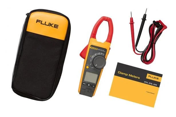 FLUKE 374 True RMS AC/DC Clamp Meter 2500A - dc motor - Kings Trading. 