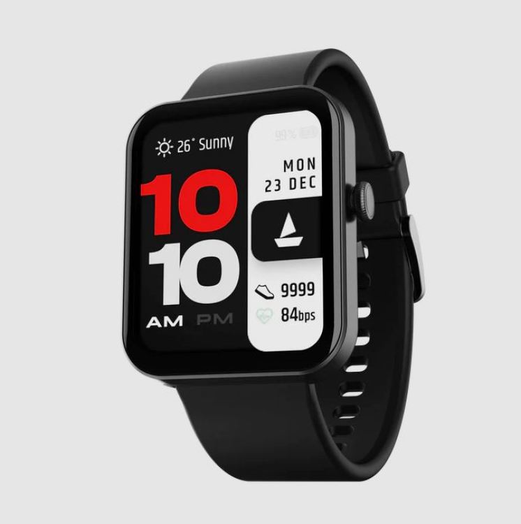 Wave Stride Voice Premium Bluetooth Calling Smartwatch with 1.83" (4.64 cm) HD Display,(1 Year Warrenty) by ShaMan Electronic