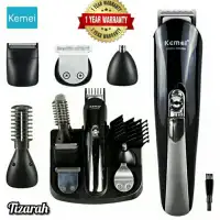 Kemei km-600 (11 in 1) Rechargeable Trimmer- combo