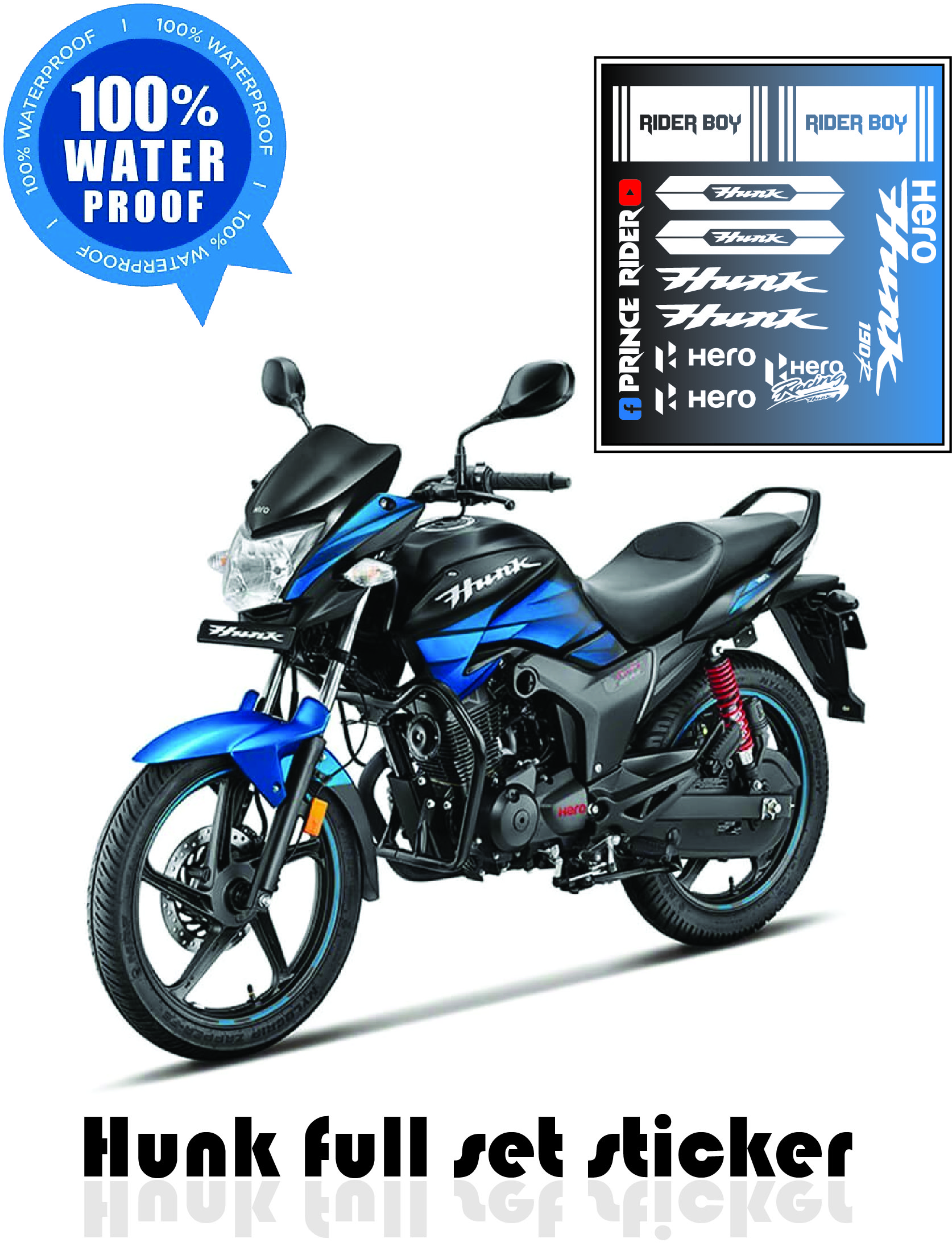 Modified Motorcycle Hunk Modified Hero Hunk Hero Hunk 200s Bs6