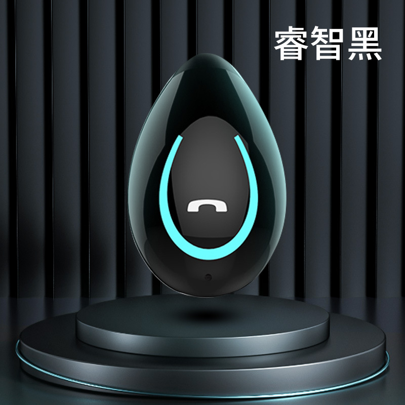 Wireless bluetooth headset does not enter the ear, bone conduction, sports, running, ear clip, mini portable, waterproof, one piece of delivery. 