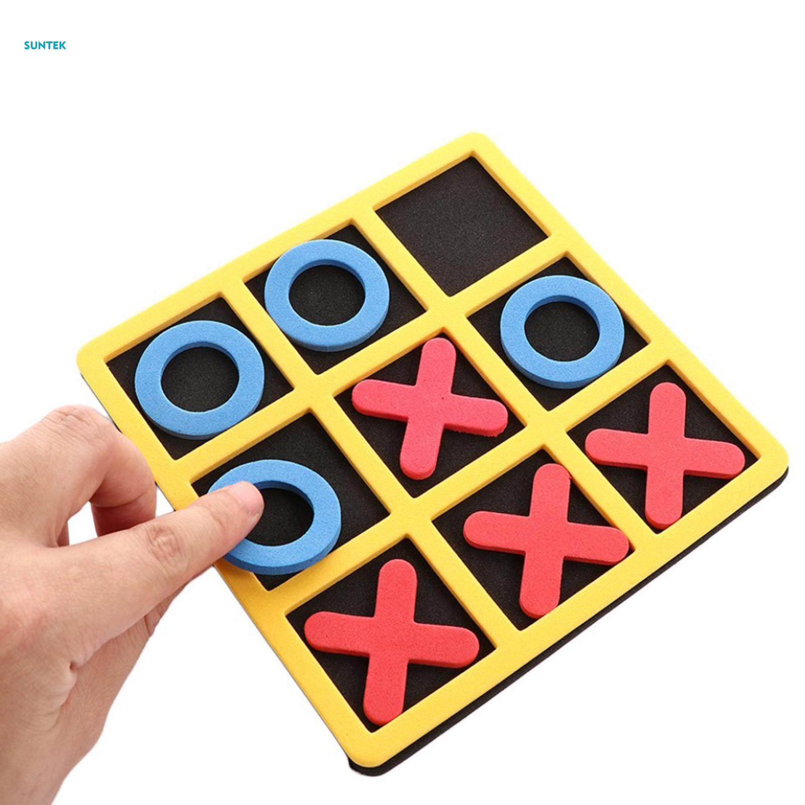 Tic Tac Toe Tak/ Noughts and Crosses Board Game Indoor Playing Board Game. 