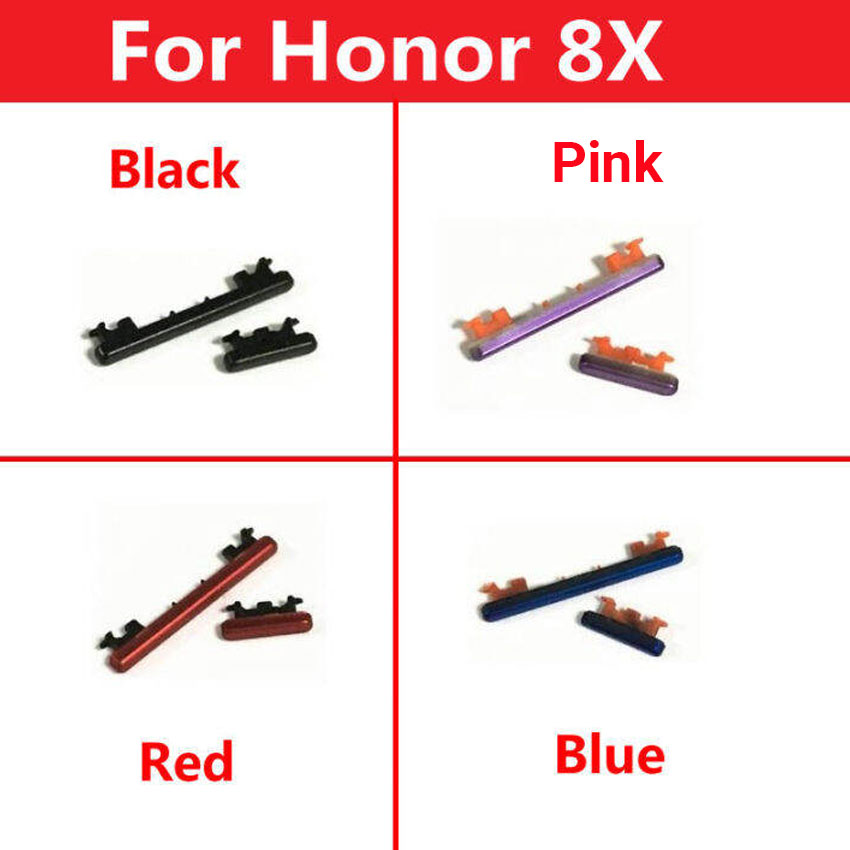 Power Volume Outside Key Side Button for Huawei Honor 8x External Volume Button + Power ON/OFF