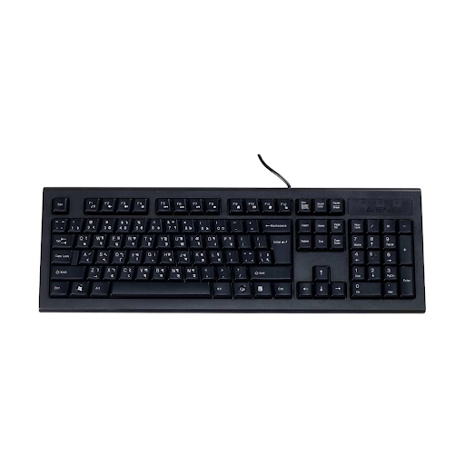 A4 Tech KRS-85 Black Wired Multimedia Keyboard