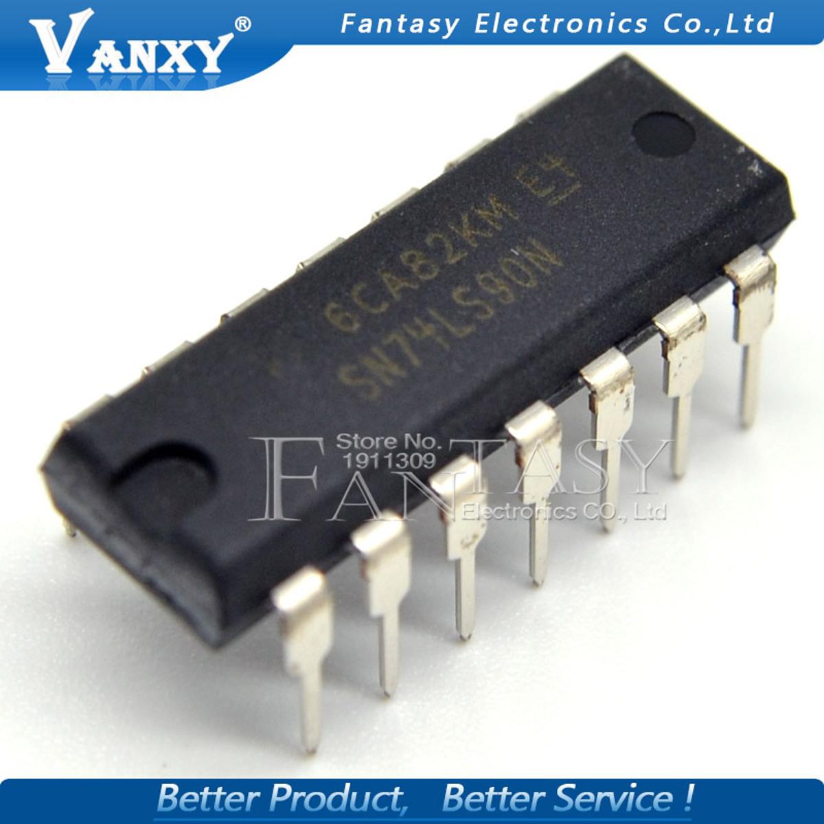【happy one】পিস H74ls 90p H74ls 90 ডিপ sn74ls 90n 74ls 90 sn74ls 74ls 90n এবং ic