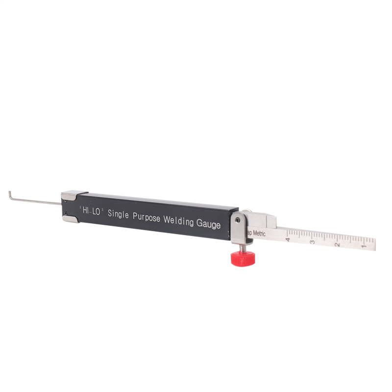4X Welding Inspection Scale Small Height Gauge Hi-Lo Dedicated Internal Welding Ruler Metric Size N19. 