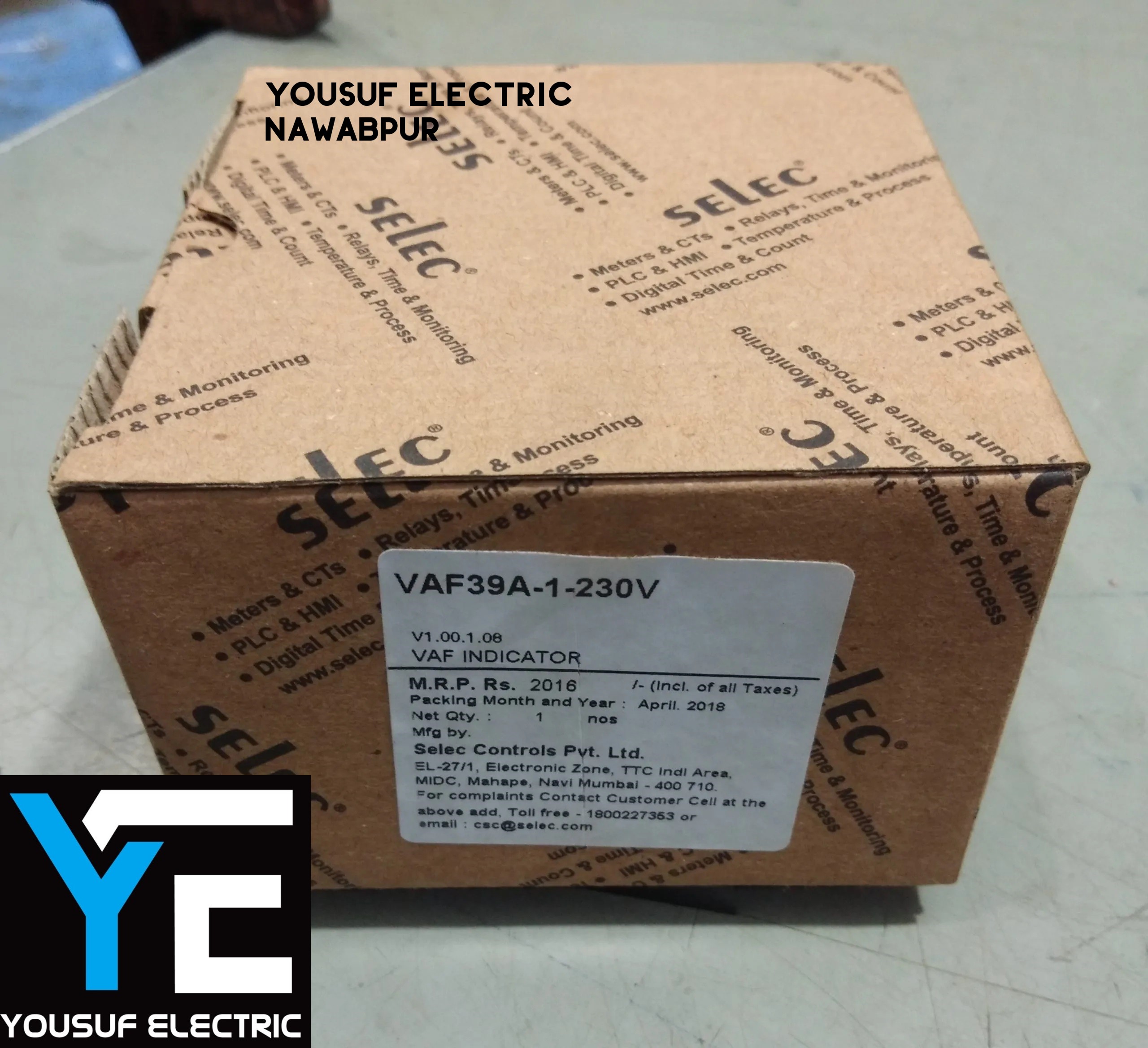 Selec digital multimeter VAF39A-1 Panel meter voltage meter ampere meter frequency meter hertz meter 3 phase meter. 