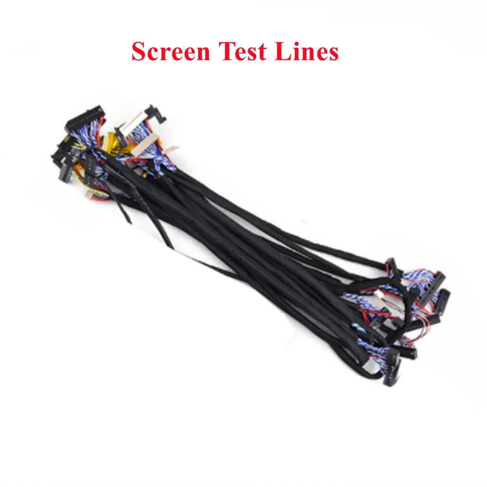 Silman Eighth T-80S Generation LCD Panel Laptop TV LED LVDS TESTER Tool Kit Support 7 -84 Inch LVDS Interface Cables Inverter. 