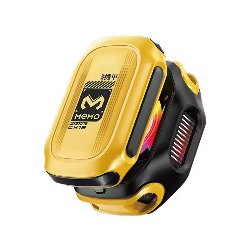 MEMO CX12 Magnetic Phone Cooler Fan with Battery & Digital Display | 10W Powerful Cooling Radiator for Gaming & Long Use. 