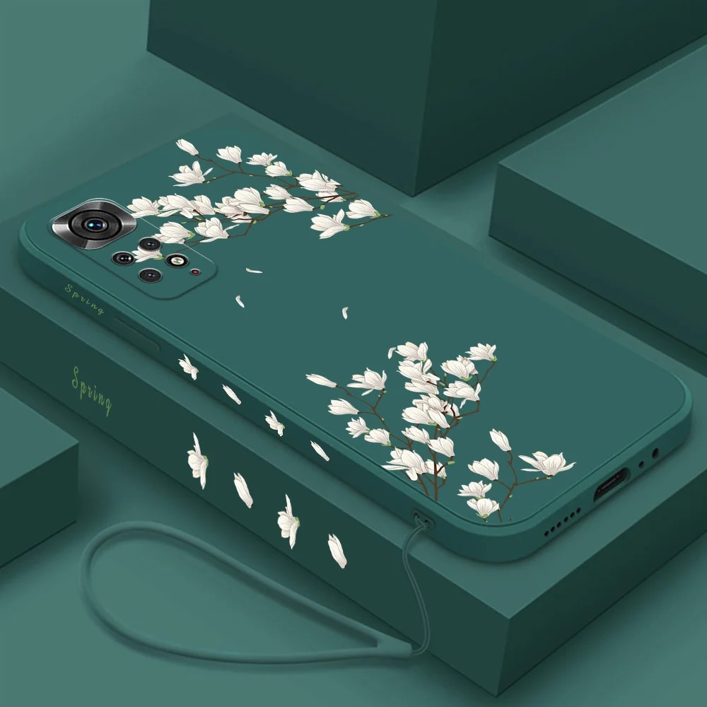 Liquid Silicone Phone Case For Redmi Note 12 Turbo Accessories For Xiaomi Redmi Note 12 11 10 9 Pro Plus Max 10s 9S Back Cover