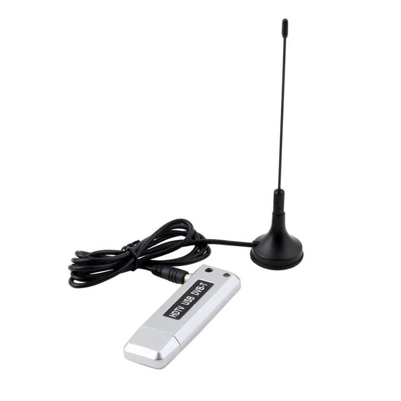 Digital DVB-T TV Stick USB HDTV TV Dongle Tuner Receiver Recorder TV Radio with Antenna and Remote for PC Laptop Tablet Network. 