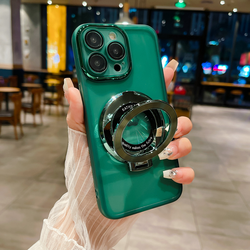CD Stand Magnetic Phone Case For Honor X40 X9A X6 X6S X8 X6A X7 X7A X7B X8A X8B X9 X9B X50 90 Lite Soft Protective Back Cover. 